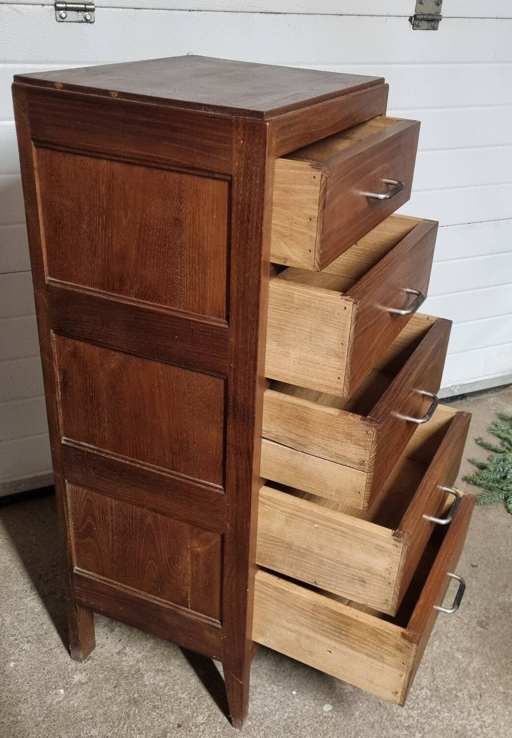Chiffonnier, meuble 5 tiroirs