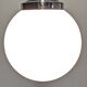 Art Deco opaline ball pendant light circa 1930