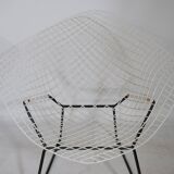 Diamond Chair by Harry Bertoia for Knoll, Set of 2, 1950s/60s Wire Lounge Chair