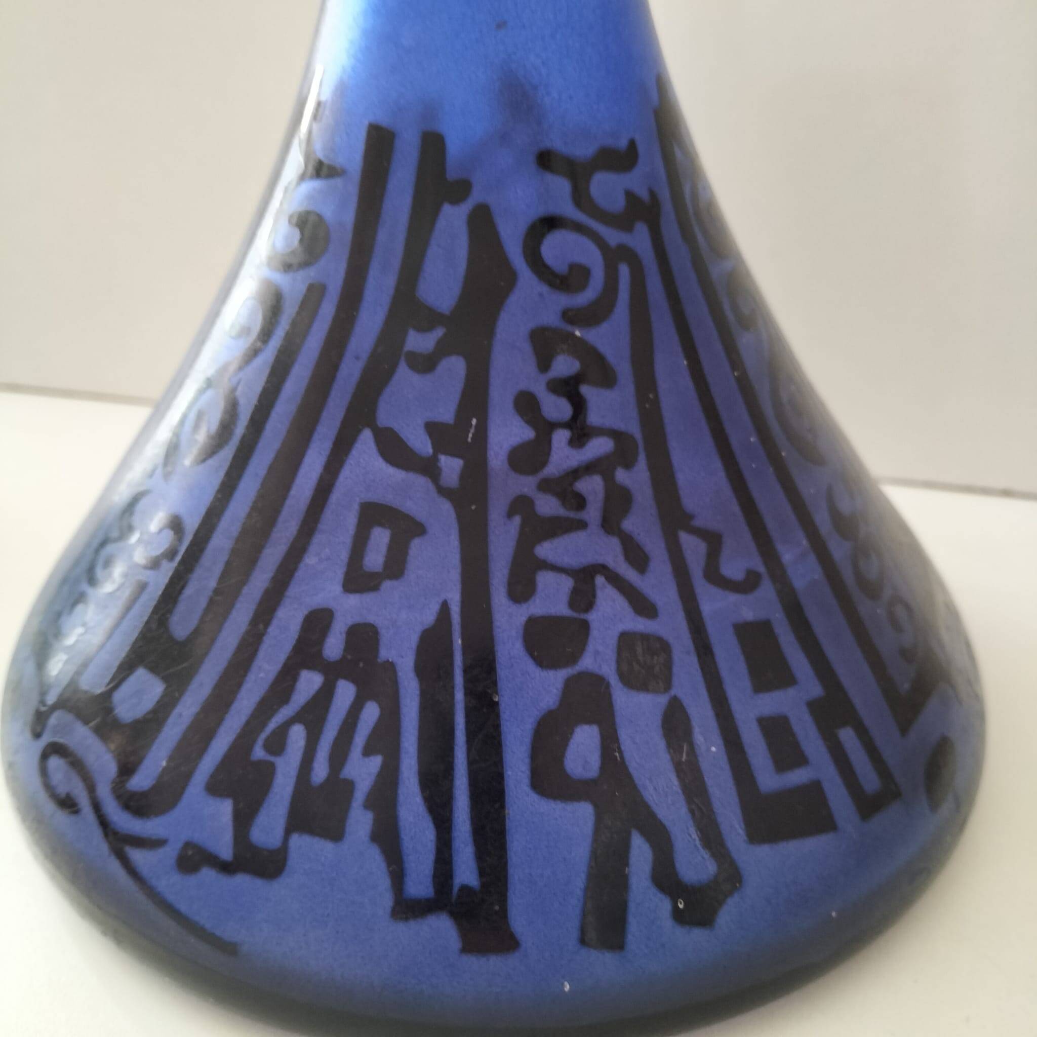 Blue vase