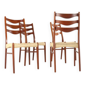 Lot de 4 chaises en corde - arne