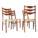 Set of 4 Arne Wahl Iversen for Glygnore papercord chairs