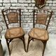 Pair of bistro chairs