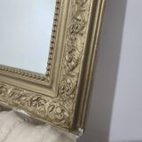 Miroir Doré Style Ancien / Louis Philippe - Arrière Rond