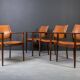 Set of 4  "Elton" Armchairs by Torbjørn Afdal, Norway, 1960s