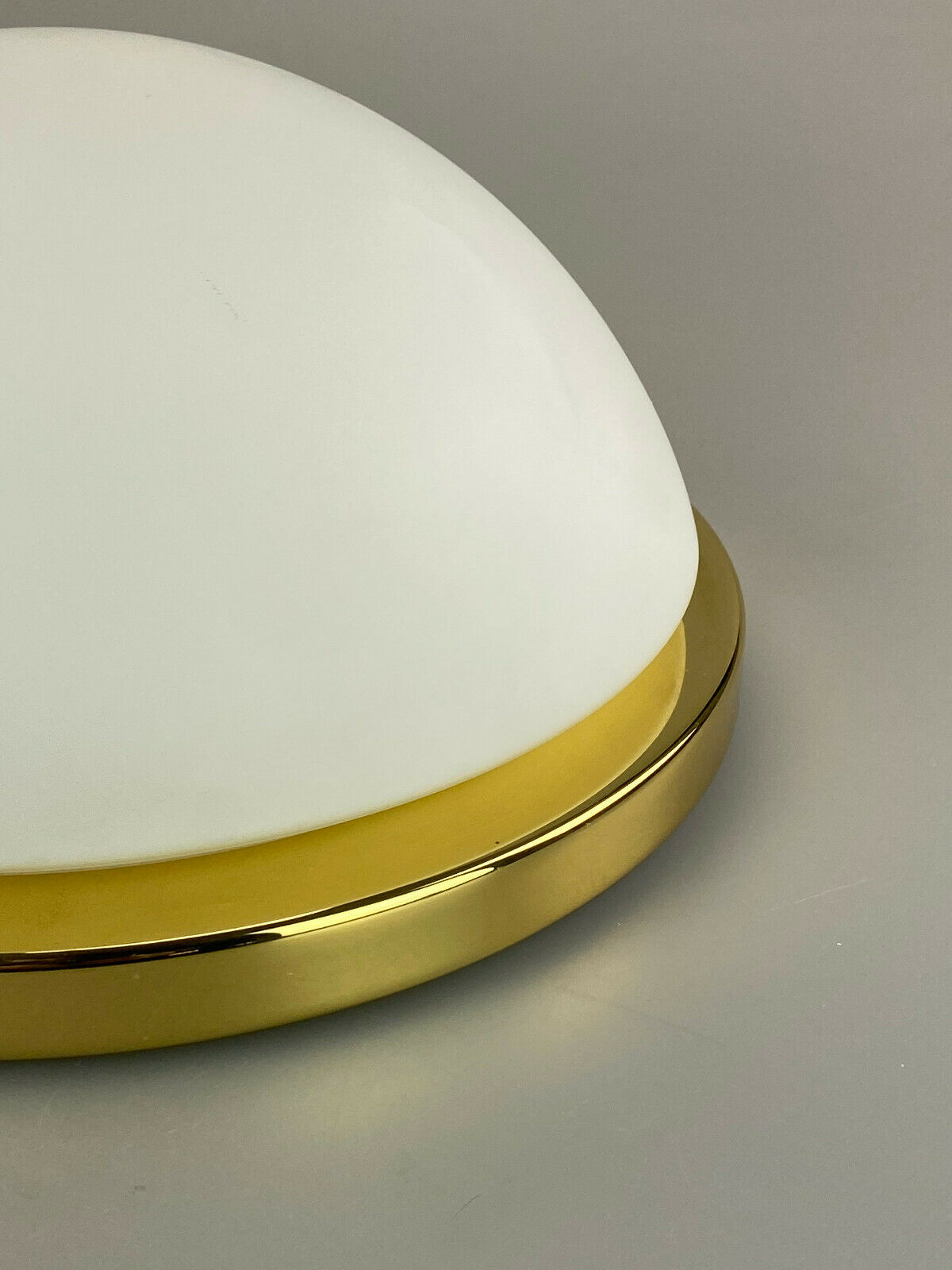 70s designer glass ceiling lamp