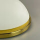 Plafonnier verre  design lampe 70s