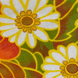 Nappe ronde vintage 1970