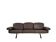 Vintage De Sede DS-31 three-seater sofa – brown leather design classic