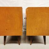 Pair of vintage bedside tables / sofa end tables from the 50s and 60s