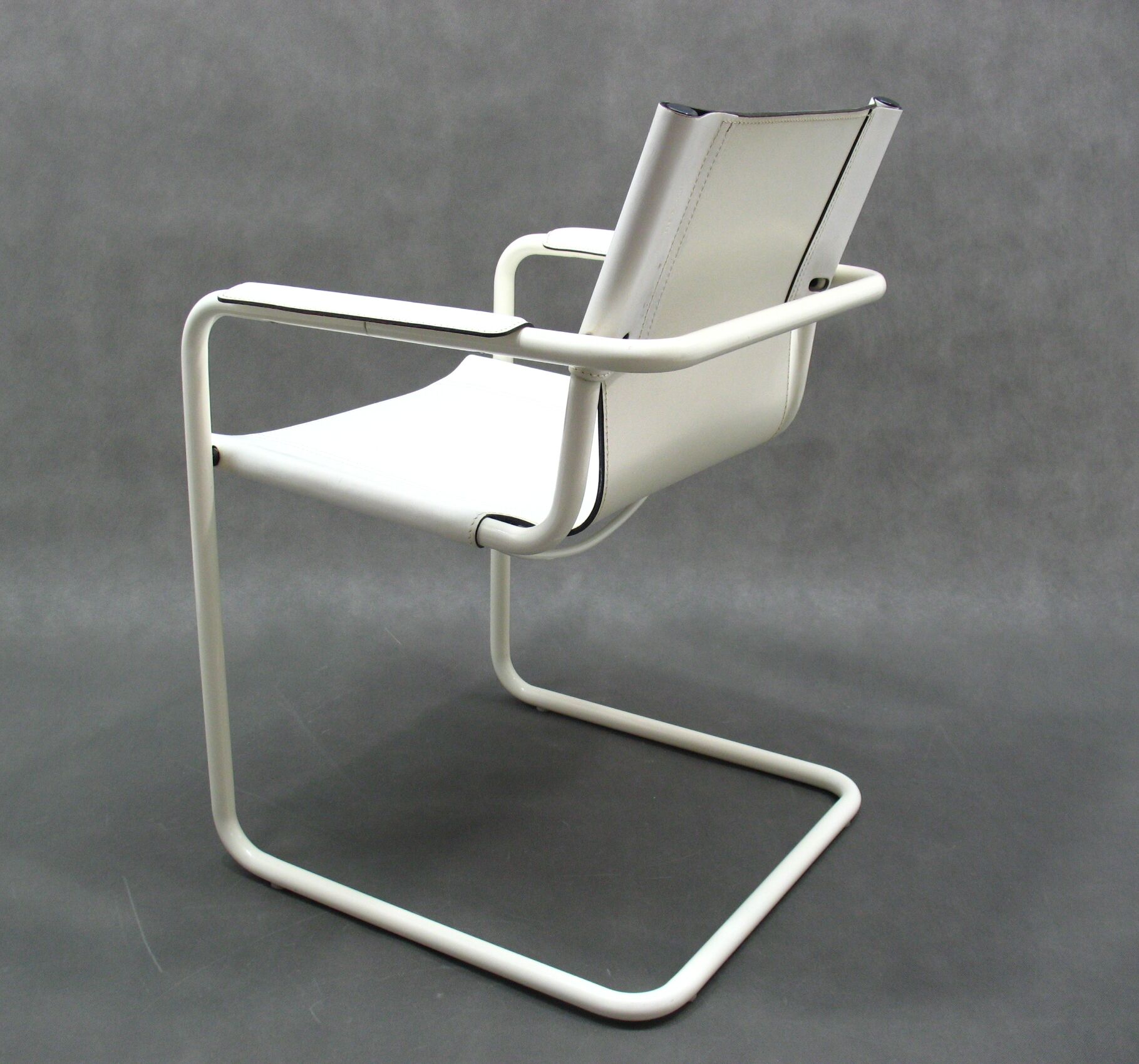 Tubular Bauhaus armchair, Italy, 1980s