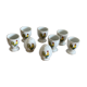 6 cockerels decoration rooster salt shaker pepper porcelain