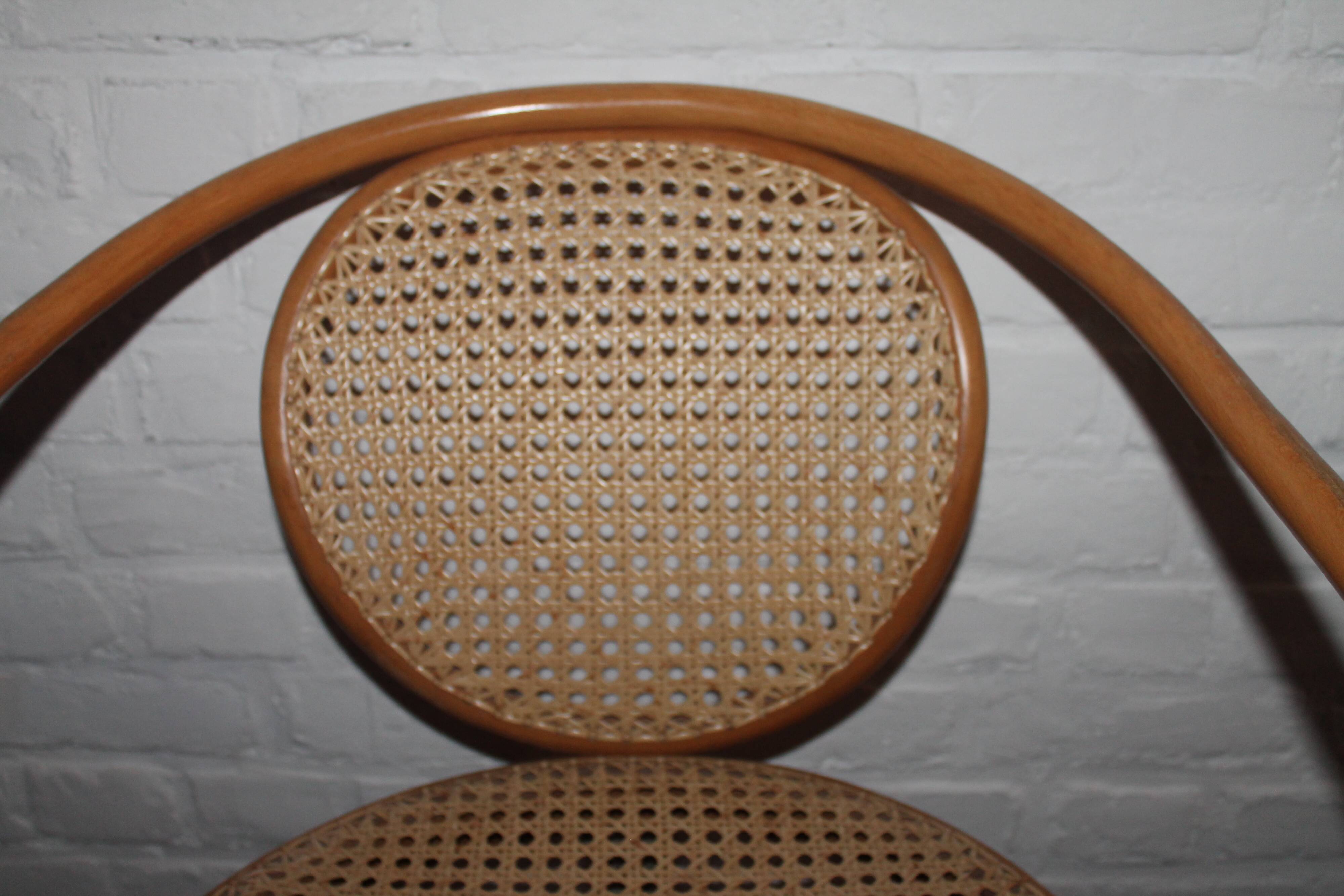 Fauteuil pivotant Thonet début 1900