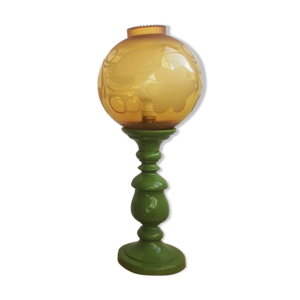 lampe de table verte