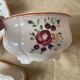 4 Serving Dishes with Painted Flowers Faïencerie de Longchamp Monaco 1960s