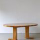Table à manger extensible en pin massif | Scandinavie | Années 1970