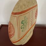 Vase vintage forme lentille