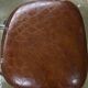 Set of 7 vintage Skaï crocro chairs from the 70s