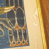 Lithograph Venezia signed J.Picart Le Doux 78cm x 57cm