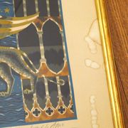 Lithograph Venezia signed J.Picart Le Doux 78cm x 57cm