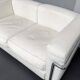 LC2 2-seater sofa by Le Corbusier for Cassina, Italy, 2000s