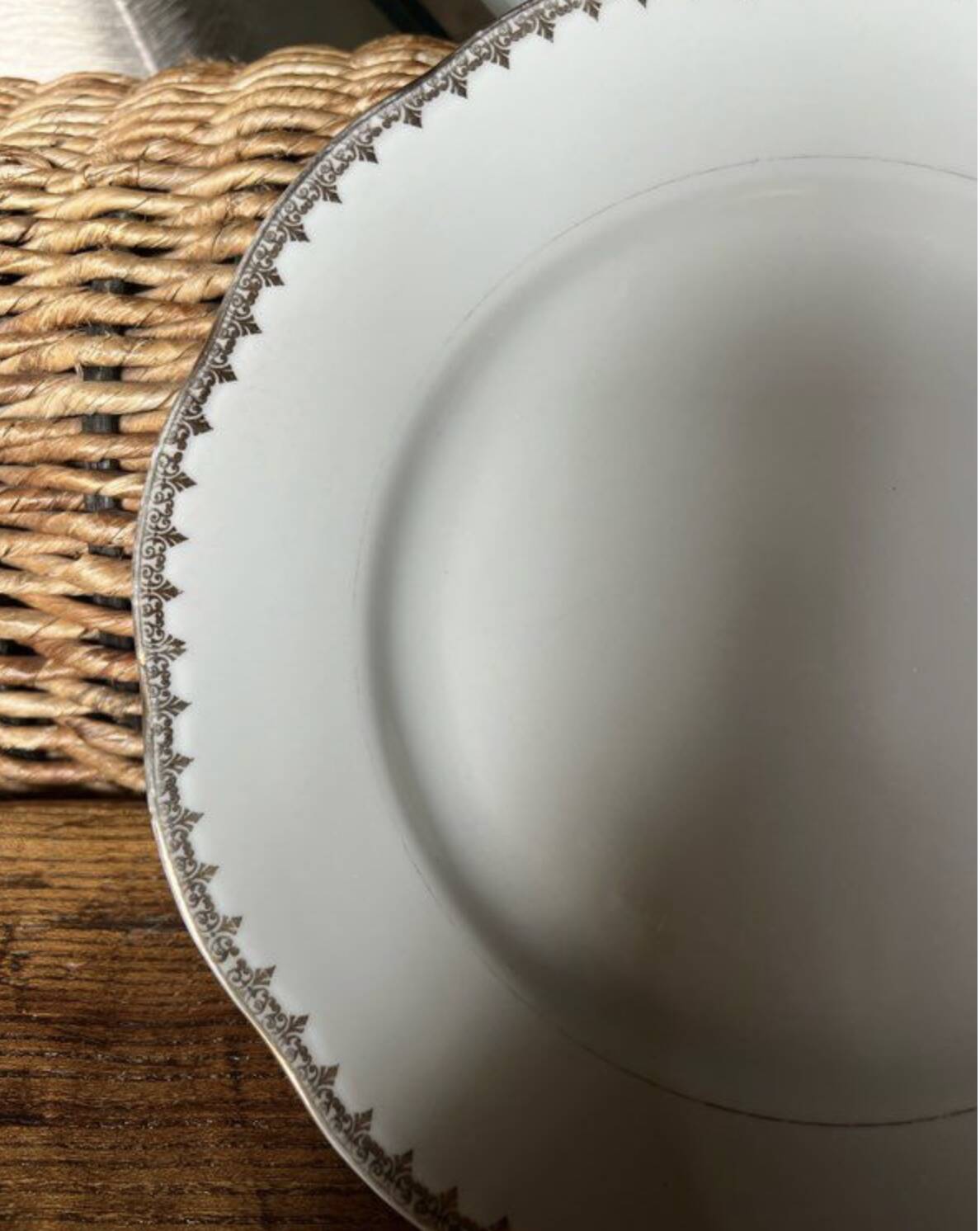 Set of 18 dinner plates - Pommier Dureil 72 - L'Étoile Splend Porcelain