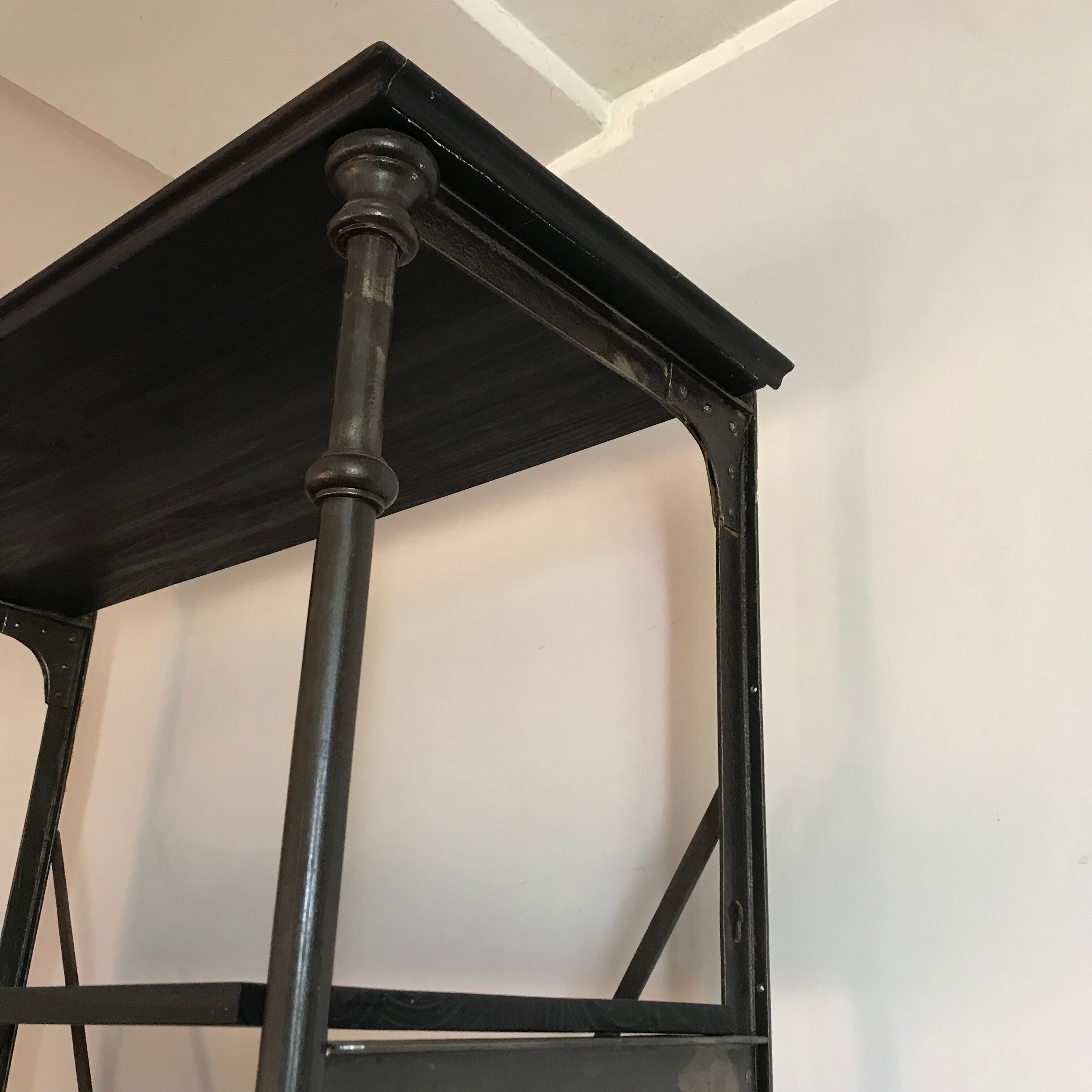 Scherf library shelf circa 1920