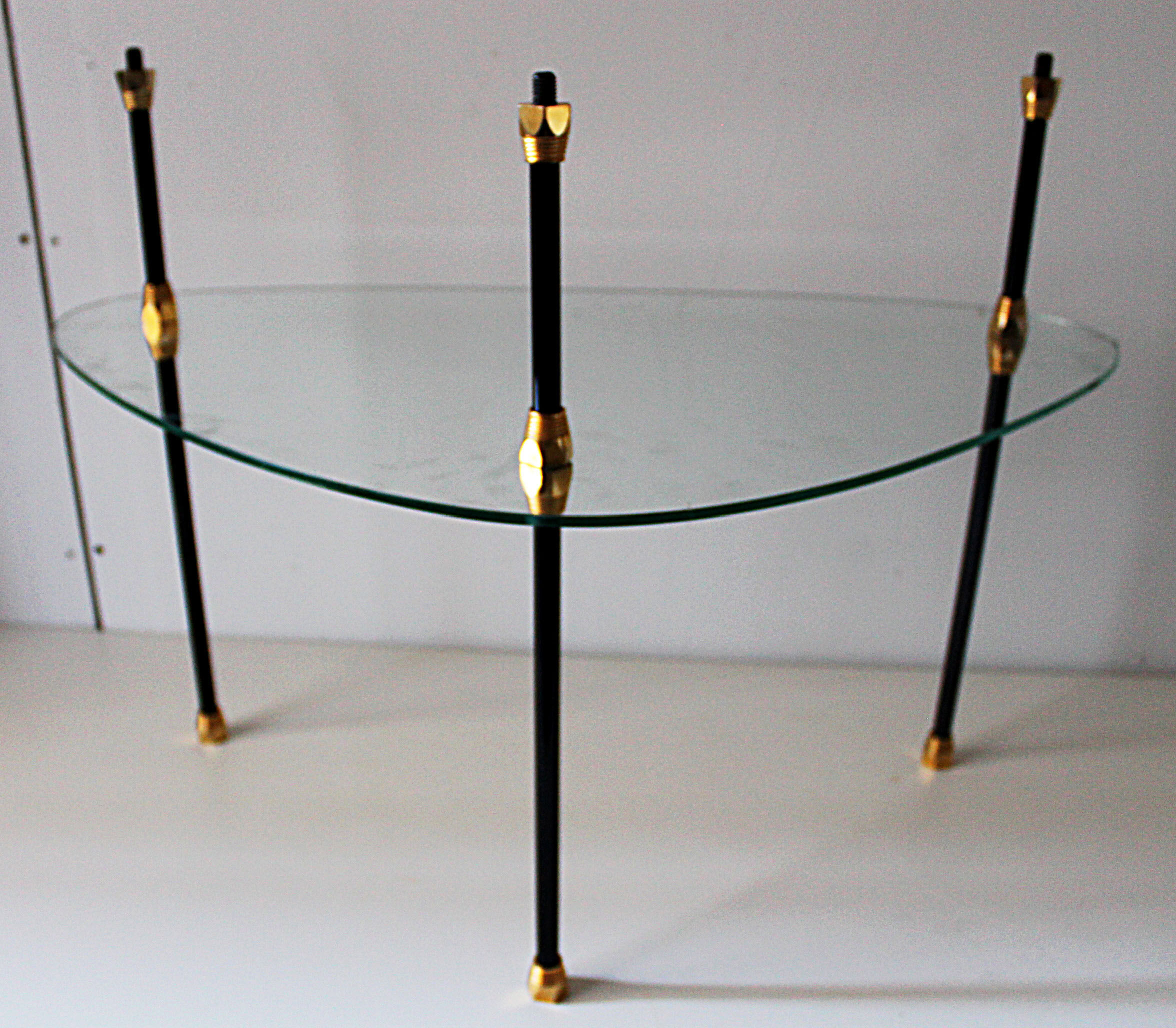 Summer-display, glass, brass, aluminum, 1950/60