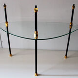 Summer-display, glass, brass, aluminum, 1950/60