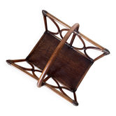 Bamboo magazine rack