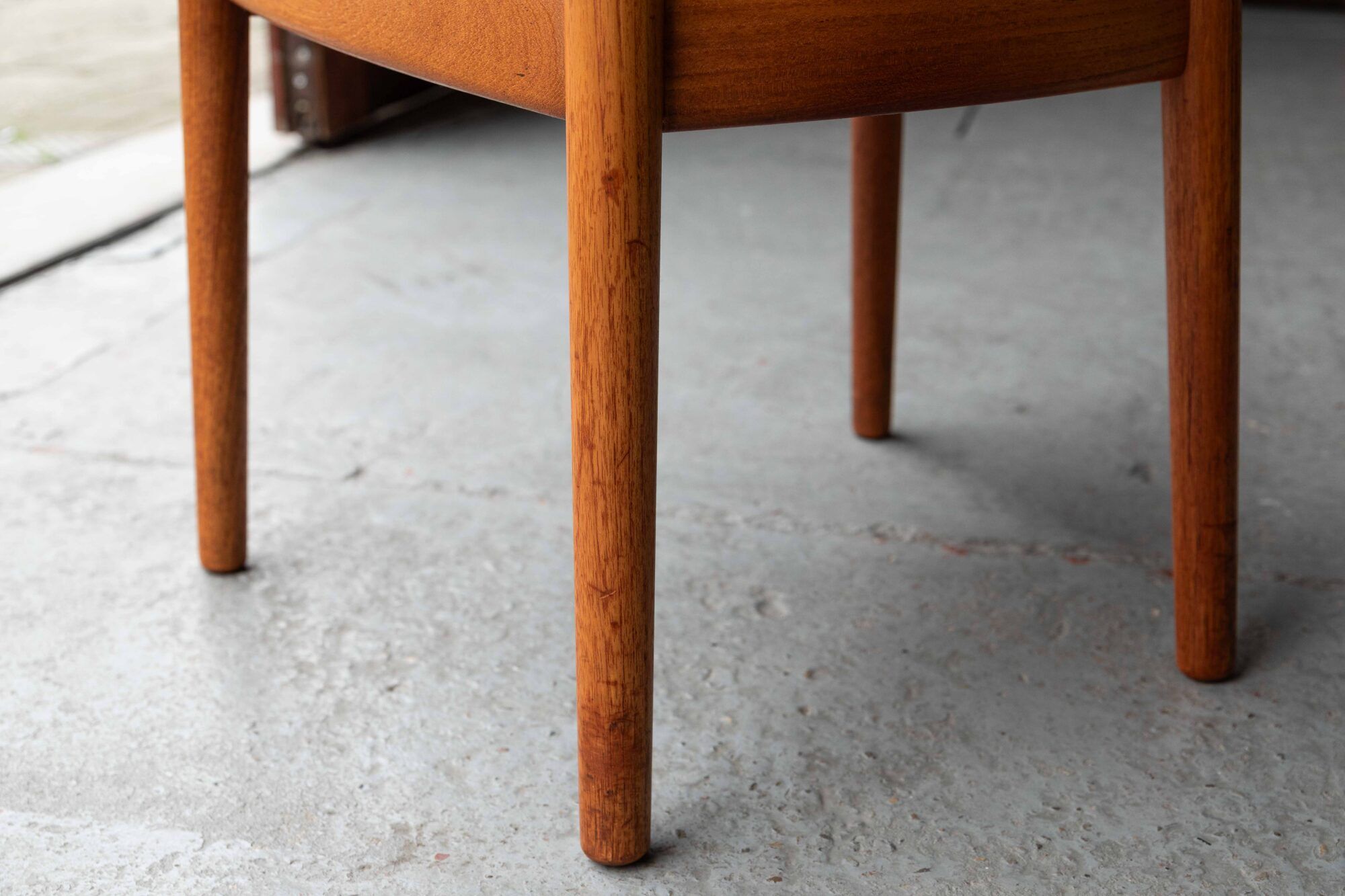 Set of 4 dining chairs by Schou Andersen