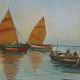 Seaside painting