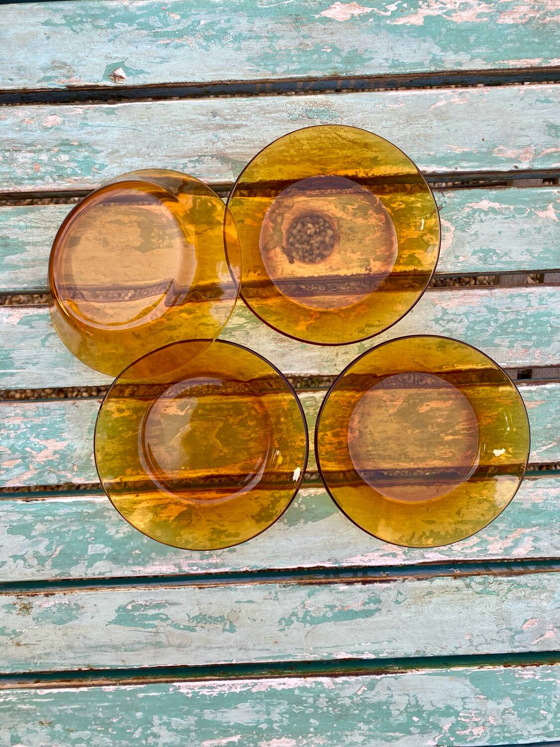 4 vintage 70s bowls