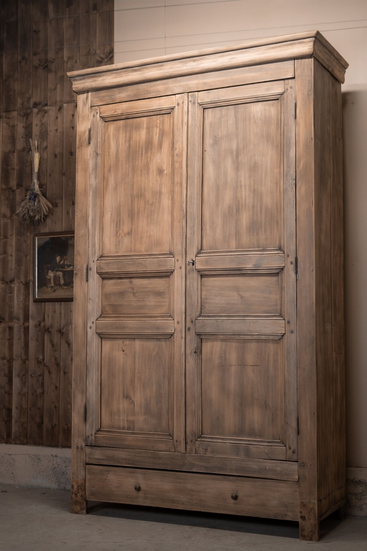 Armoire en peuplier