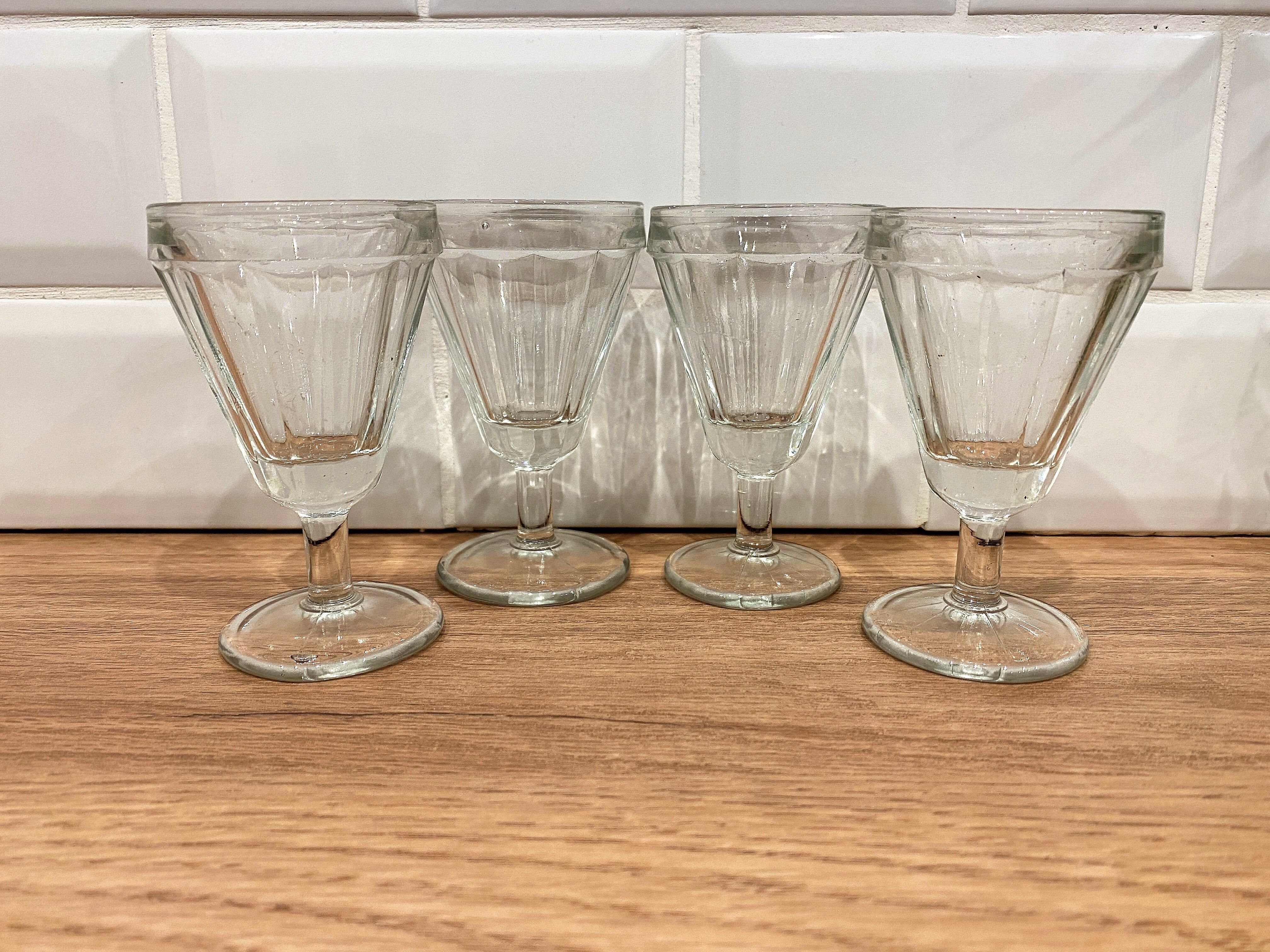 Set de 4 verres à vin bistrot