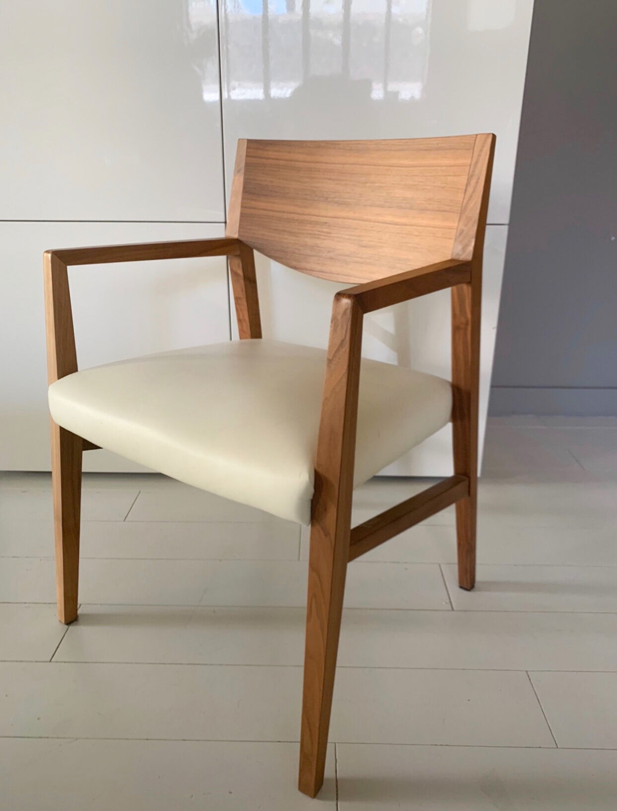 Set of 4 Brera Natuzzi armchairs