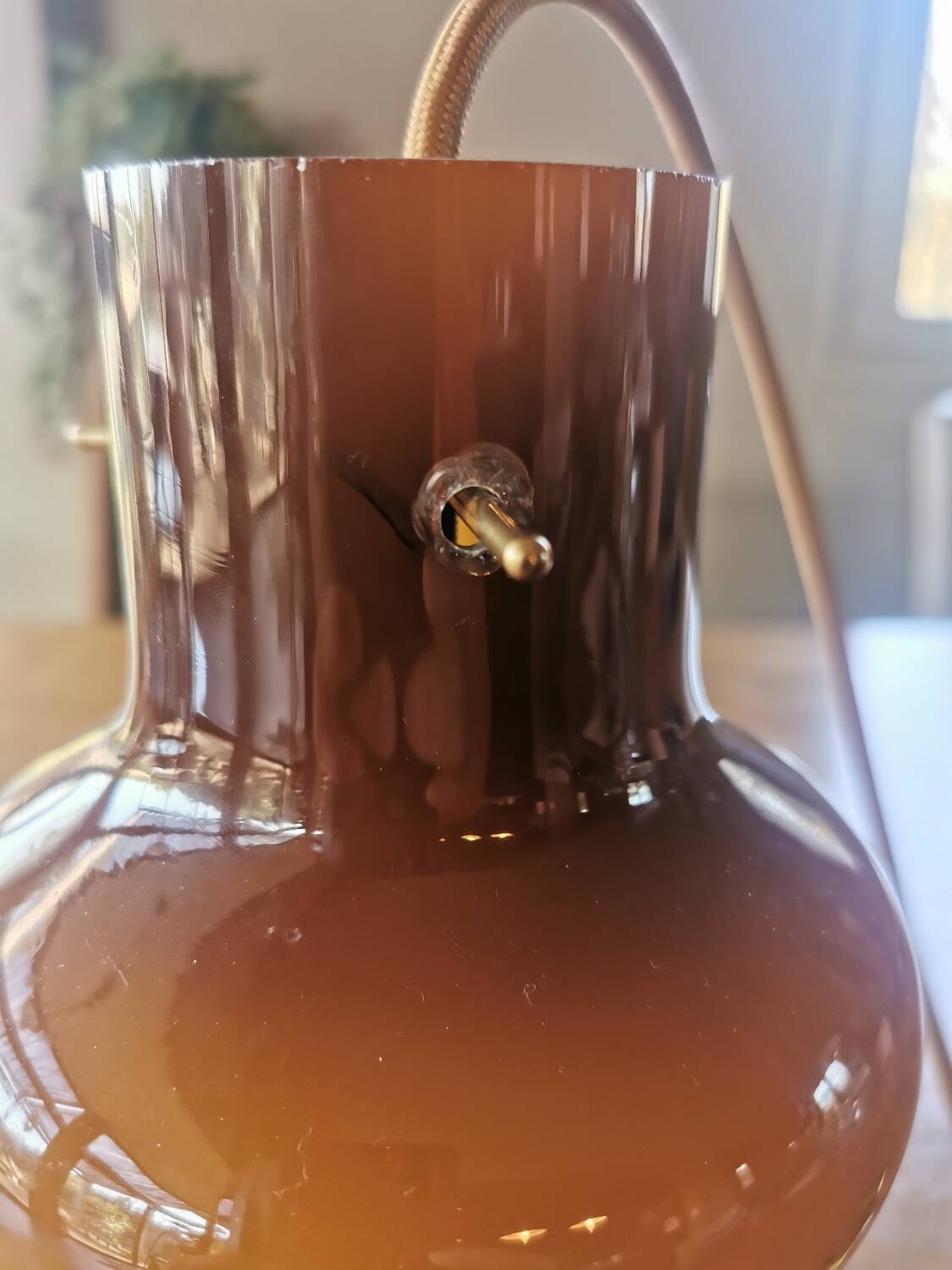 Murano glass pendant lamp Missimo Vignelli