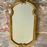 Miroir ancien doré