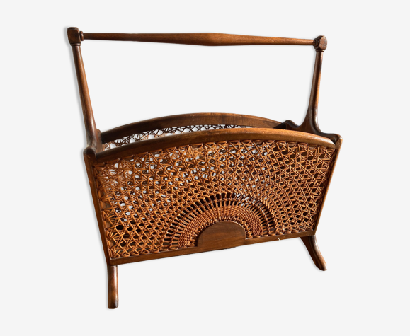 Porte-revue cannage