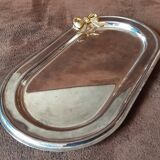 Vintage metal butter dish