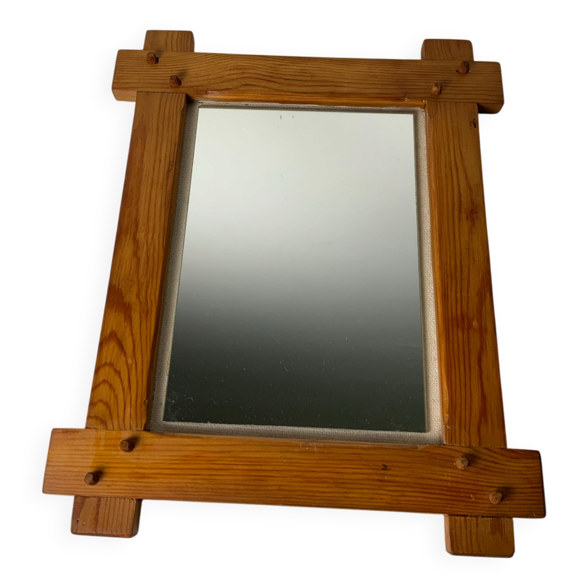 Brutalist mirror