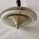 Suspension Space Age Design monte et baisse en aluminium brossé