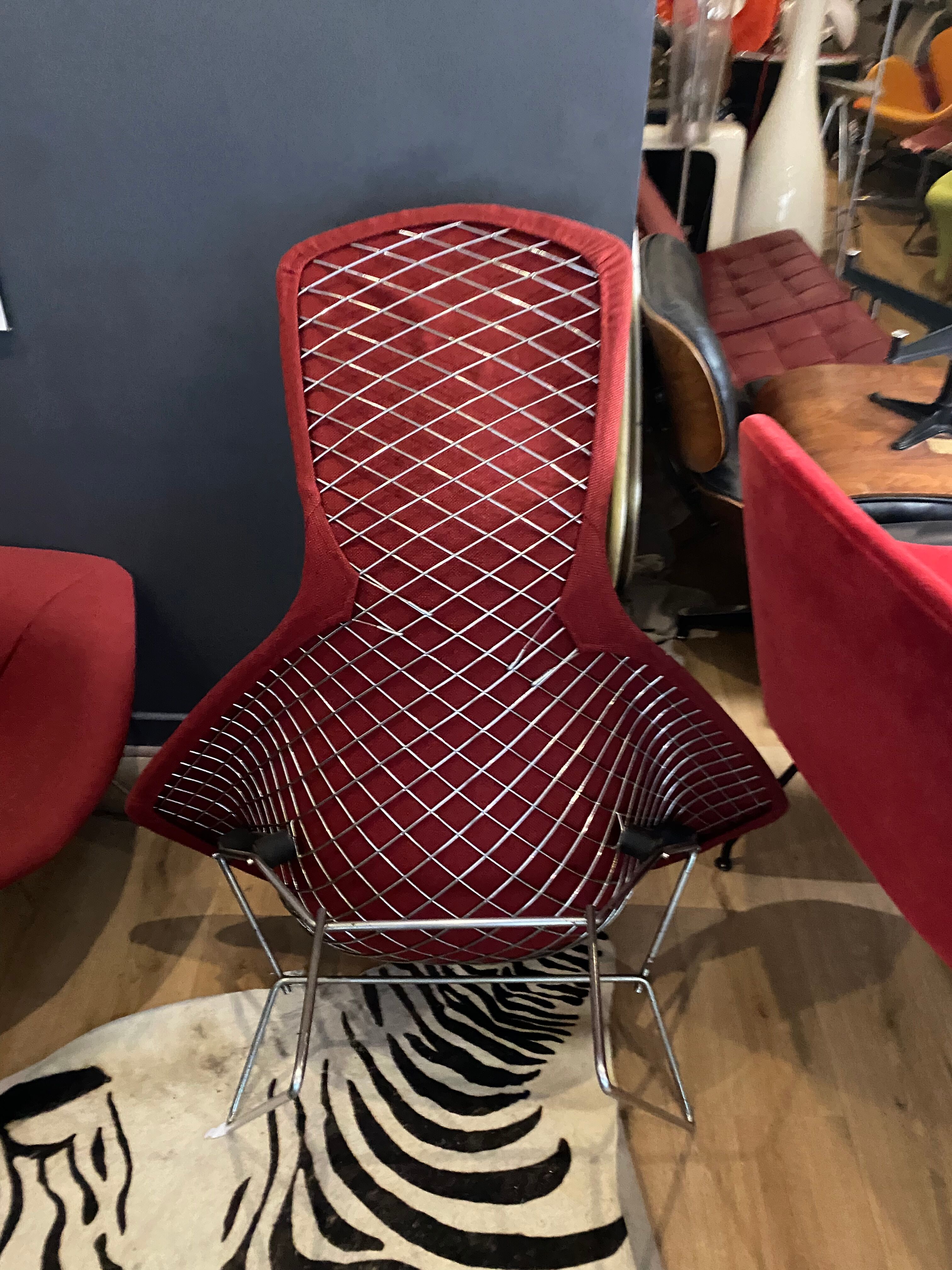 Bertoia Bird armchair Knoll edition 1970