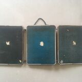 Vintage triptych barber mirror / dive 58x24cm