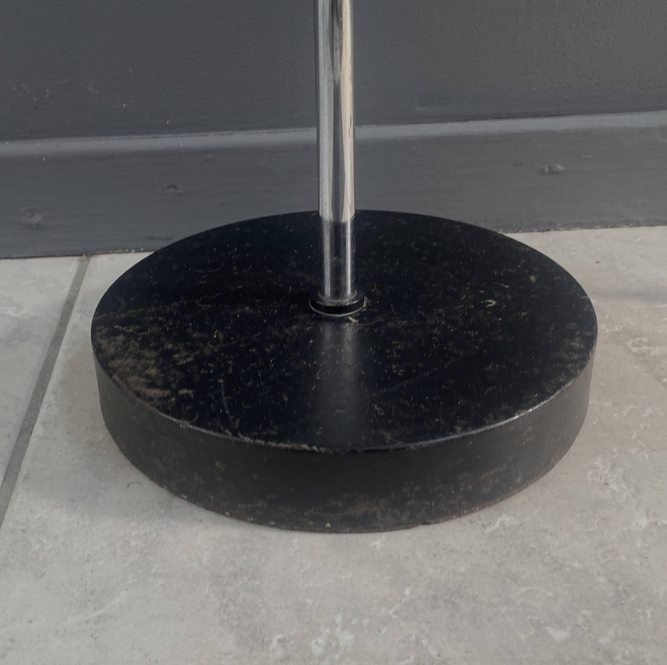 Metal floorlamp by J. Hoogervorst for Anvia Netherlands