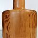 Large Vintage Turned Wood Lamp Base