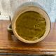 Old pitcher sarreguemines green ceramic vintage vine decor