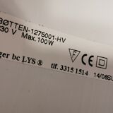 Danish design lamps, model "Bøtten" by Asger Bay Christensen for his own company Asger BC lightning