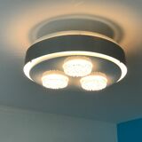 Dutch Raak ceiling light, 3 lights, 1970
