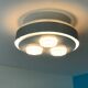 Dutch Raak ceiling light, 3 lights, 1970